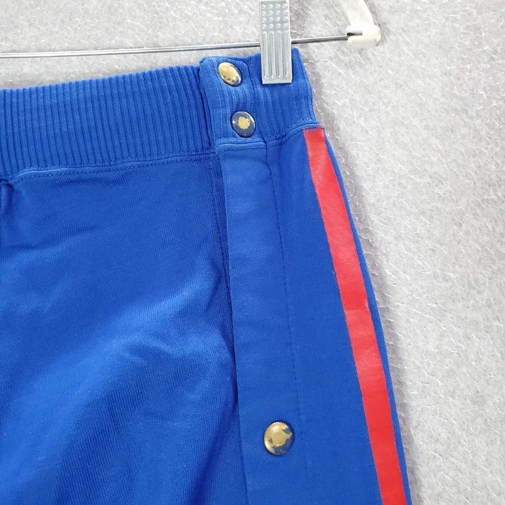 VINTAGE Buddys All Stars Men Activewear Pants 30 Blue Sand Knit 80s USA READ
